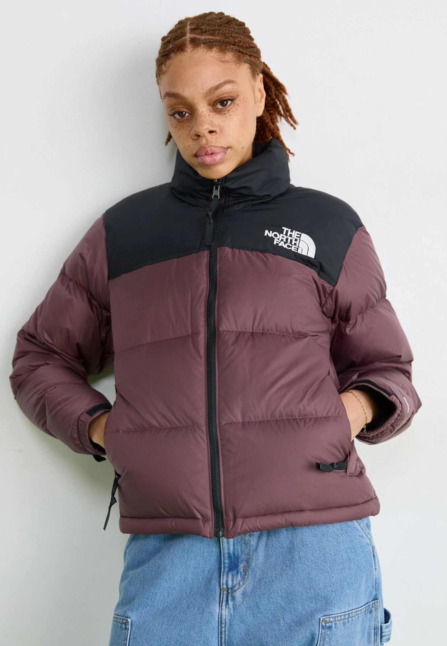 The North Face RETRO NUPTSE JACKET - Down Jacket - Tawny Quartz/black 6 The North Face RETRO NUPTSE JACKET - Down Jacket - Tawny Quartz/black - Image 4