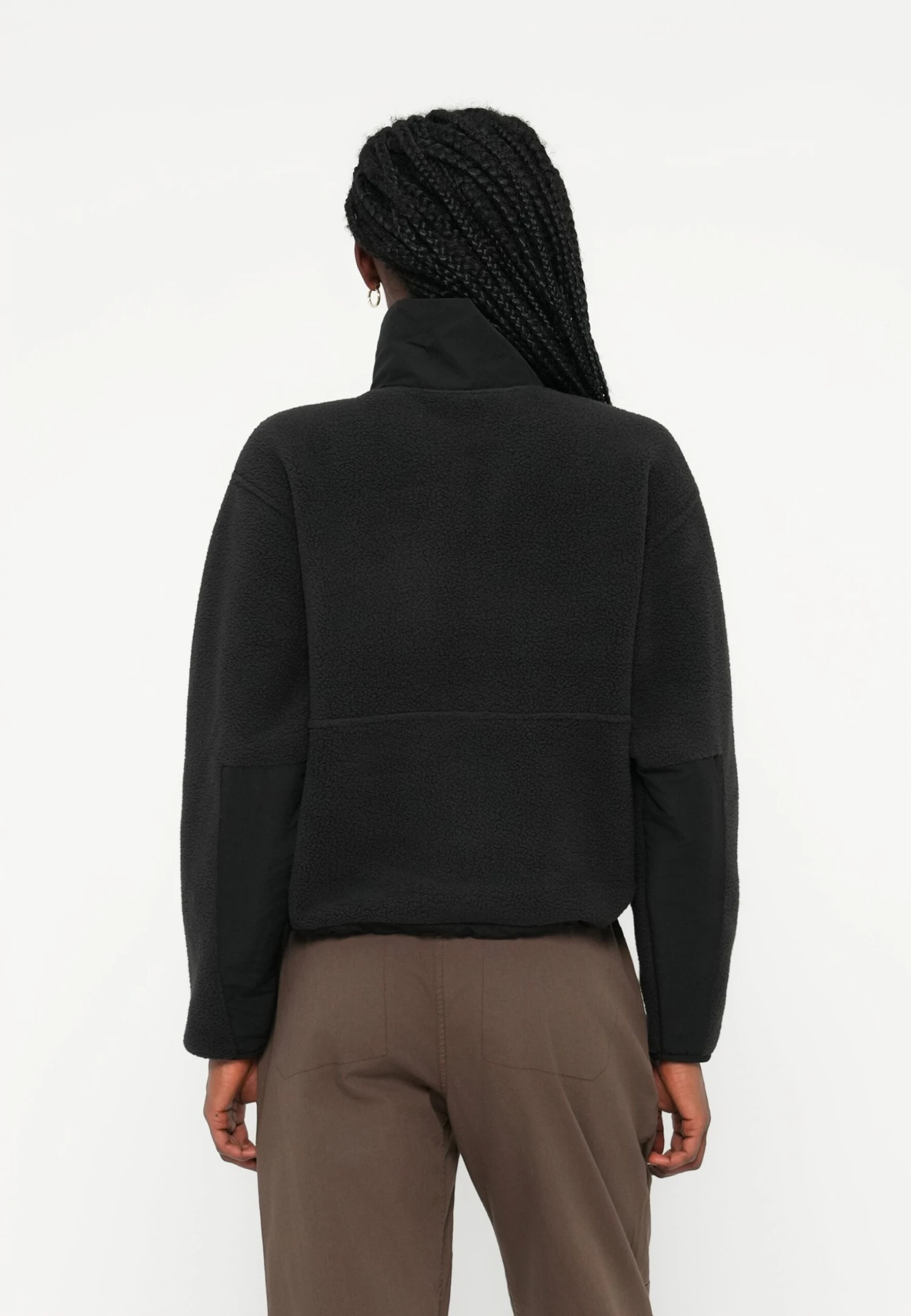 The North Face YUMIORI OFF PEAK ZIP - Fleece Jumper - Black 6 The North Face YUMIORI OFF PEAK ZIP - Fleece Jumper - Black - Image 5