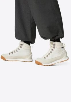 The North Face BACK TO BERKELEY IV WP - Lace-up Ankle Boots - White Dune White Dune