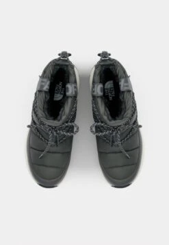 The North Face LACE UP WP - Winter Boots - Anthracite Grey/white Ash -The North Face 7711de9cfcba44b59e236eeb7040903f