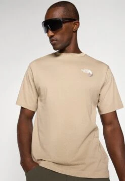 The North Face EXPLORE CARABINER RELAXED TEE UNISEX - Print T-shirt - Mushroom Grey -The North Face 7a147d42d28b47128f70b12878db2e0c