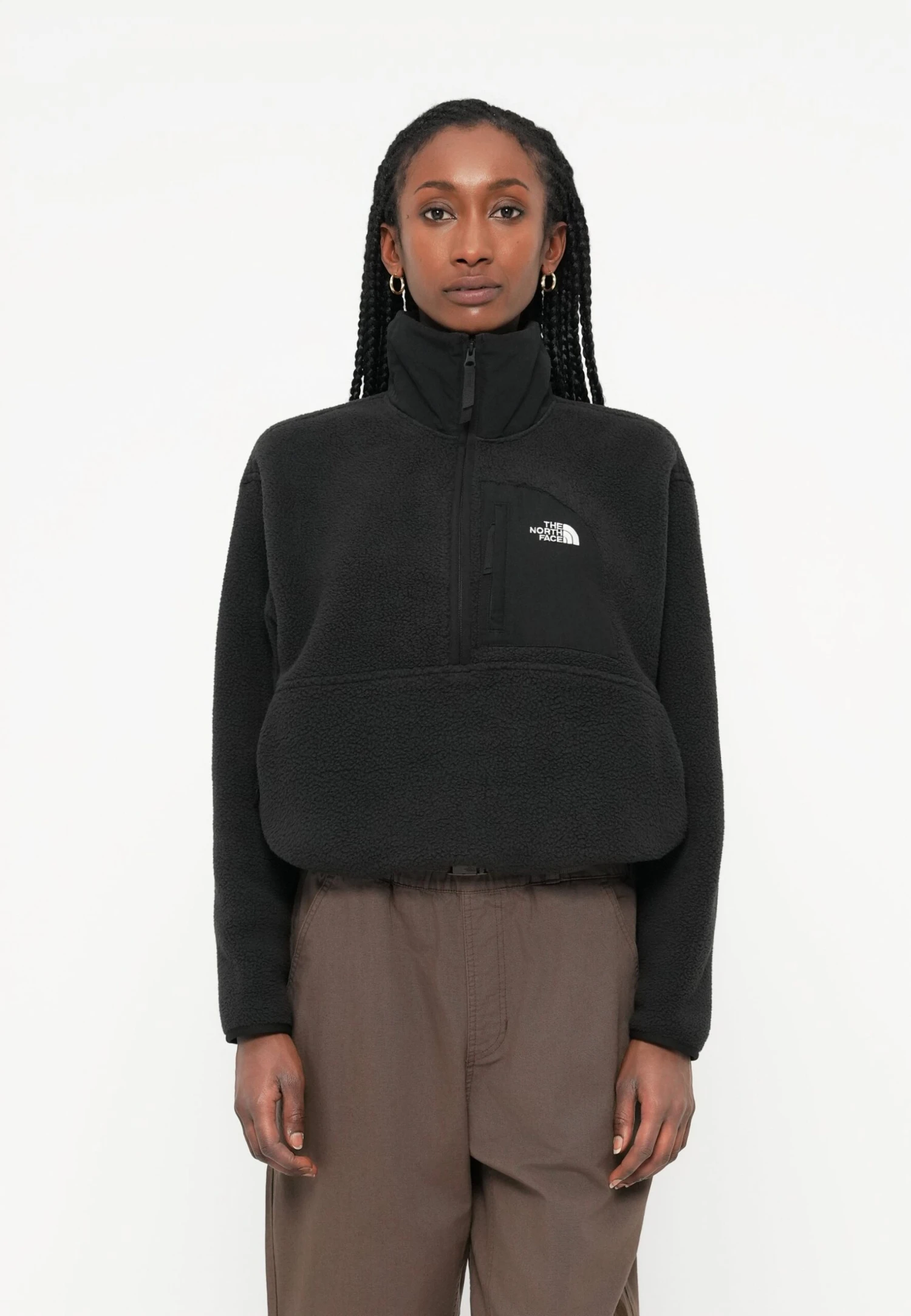 The North Face YUMIORI OFF PEAK ZIP - Fleece Jumper - Black 5 The North Face YUMIORI OFF PEAK ZIP - Fleece Jumper - Black - Image 4