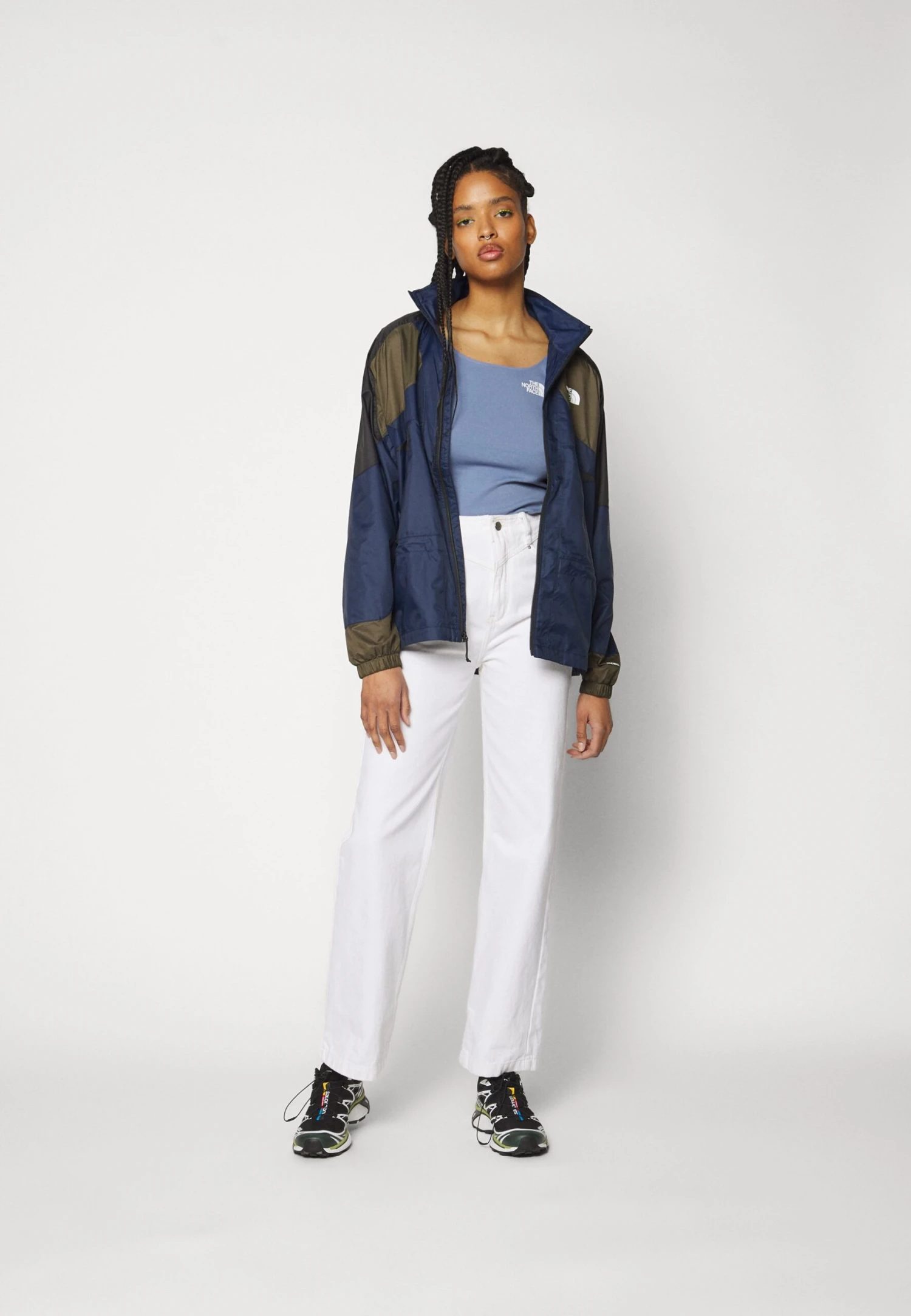 The North Face Jacket - Windbreaker - New Taupe Green/Summit Navy 7 The North Face Jacket - Windbreaker - New Taupe Green/Summit Navy - Image 5