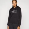 The North Face DREW PEAK LIGHT HOODIE - Hoodie - Black/white 1 The North Face DREW PEAK LIGHT HOODIE - Hoodie - Black/white -The North Face 7db9dedc96ba4dac8b52e8d8d308bf06