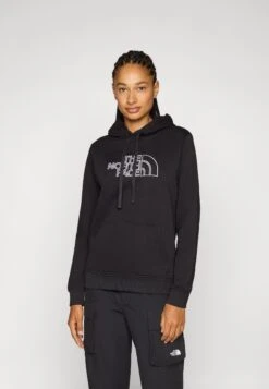The North Face DREW PEAK LIGHT HOODIE - Hoodie - Black/white