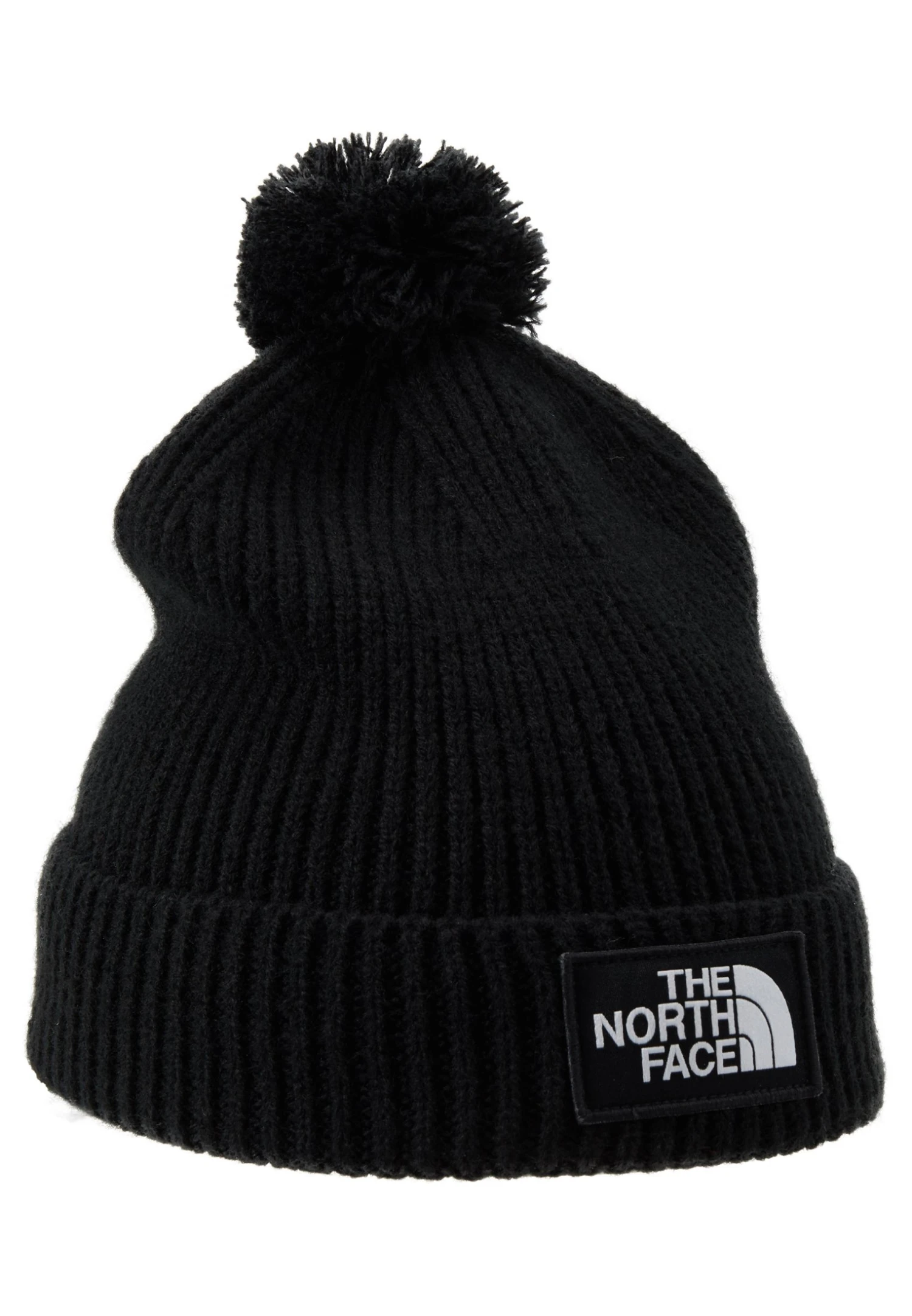 The North Face Logo Box Pom Beanie Unisex - Beanie - Black 7 The North Face Logo Box Pom Beanie Unisex - Beanie - Black - Image 5