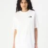 The North Face ESSENTIAL OVERSIZE T SHIRT - Print T-shirt - White