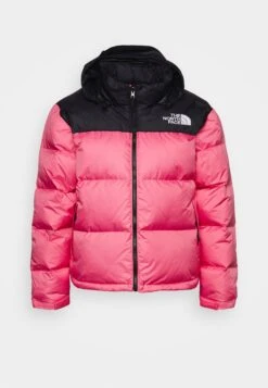 The North Face Retro Nuptse Jacket Plus Size - Down Jacket - Cosmo Pink -The North Face 87b097285fbd48d4828c28766cd9bb6a