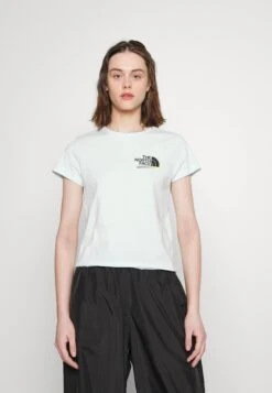 The North Face Graphic Fitted Tee - Print T-Shirt - Skylight Blue 10 The North Face Graphic Fitted Tee - Print T-Shirt - Skylight Blue -The North Face 891bae0d3f9940df91b0ea171bb02eb4
