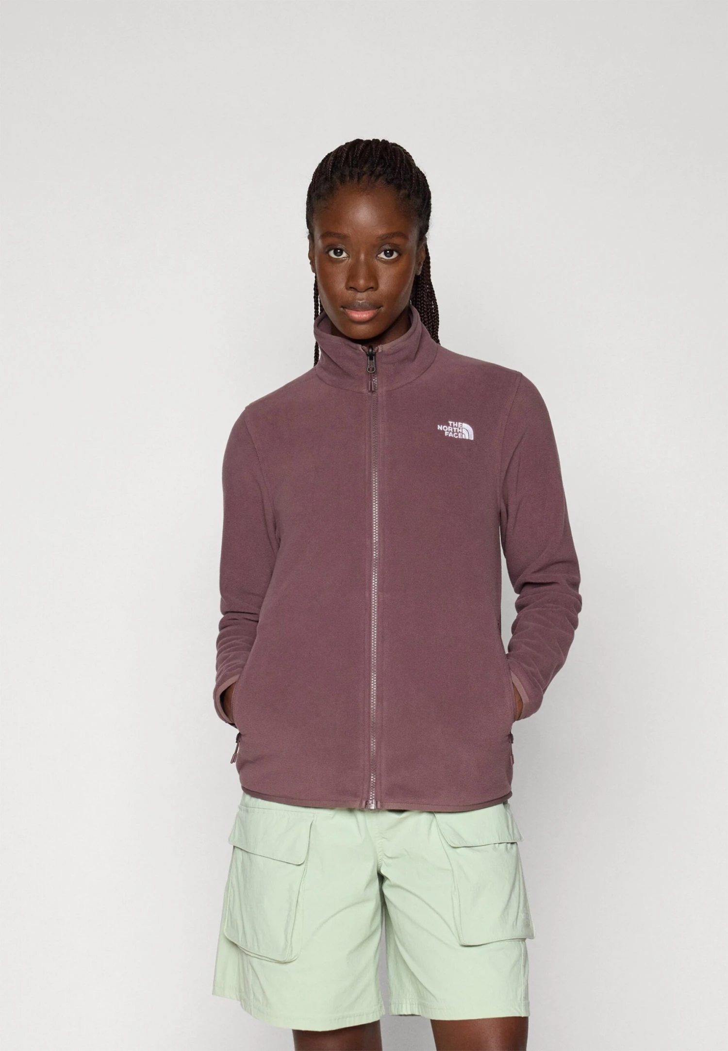 The North Face W GLACIER - Fleece Jacket - Tawny Quartz 3 The North Face W GLACIER - Fleece Jacket - Tawny Quartz