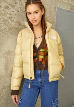 The North Face 1996 Retro Nuptse Jacket - Down Jacket - Khaki Stone