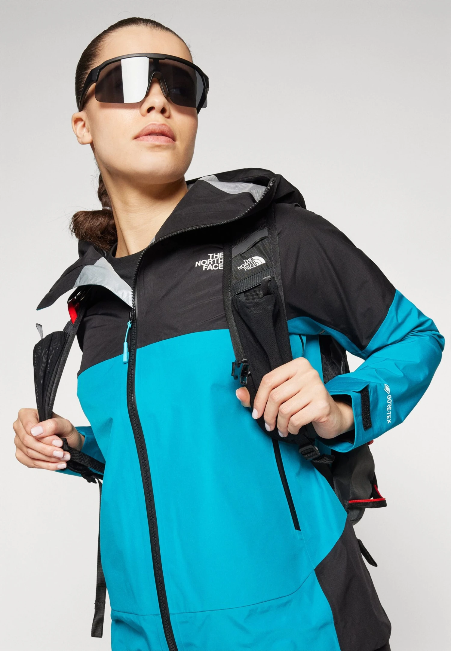 The North Face JAZZI JACKET - Hardshell Jacket - Deep Teal/black 7 The North Face JAZZI JACKET - Hardshell Jacket - Deep Teal/black - Image 5
