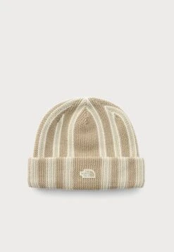 The North Face URBAN EXPLORE UNISEX - Beanie - Bark Mist/woodland Green/white Dune -The North Face 98cbd4250e41464ca5eae5e135271413 1