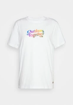 The North Face W S/S Pride Tee - Print T-Shirt - Tnf White-Ombre Graphic -The North Face 9944459dd71f4d469684b3e6908c8473