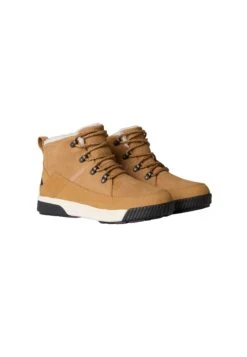 The North Face SIERRA MID LACE WP - Winter Boots - Almond Butter Tnf Black -The North Face 9a71c3be133540c38f1d6e6758f9ad6d