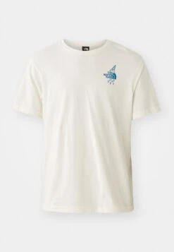 The North Face POWDER DAYS RELAXED TEE GRAPHIC UNISEX - Print T-shirt - White Dune 11 The North Face POWDER DAYS RELAXED TEE GRAPHIC UNISEX - Print T-shirt - White Dune -The North Face 9c7aa39401804c9692b5446a791c34d4