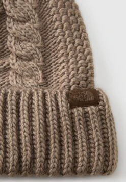 The North Face MEGA BEANIE UNISEX - Beanie - Mocha Brown -The North Face 9e77e75cfeb94ba3939ebb283f4a4d77