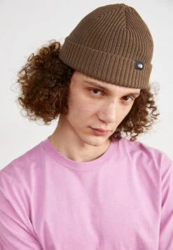 The North Face FISHERMAN BEANIE UNISEX - Beanie - Gravel -The North Face 9edc094aa6574d30813987850059c592