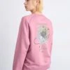 The North Face CONNECT RELAXED CREW GRAPHIC - Sweatshirt - Nostalgia Rose