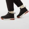 The North Face SIERRA MID LACE WP - Winter Boots - BLACK/GARDENIA WHITE