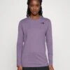 The North Face Simple Dome Tee - Long Sleeved Top - Lunar Slate -The North Face aafdcabde9df41a88796b95d83d787b0