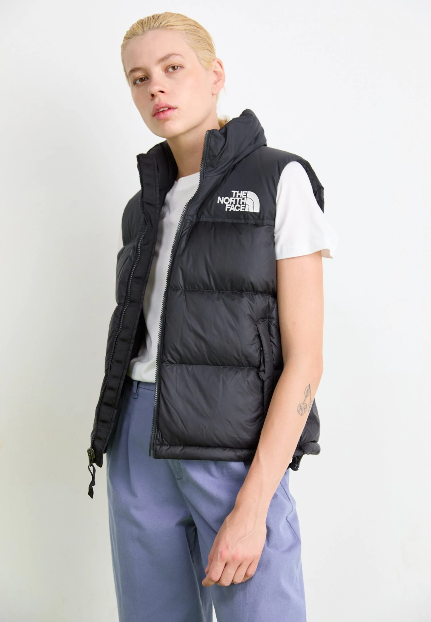 The North Face RETRO NUPTSE VEST - Waistcoat - Black/recycled Down 6 The North Face RETRO NUPTSE VEST - Waistcoat - Black/recycled Down - Image 4