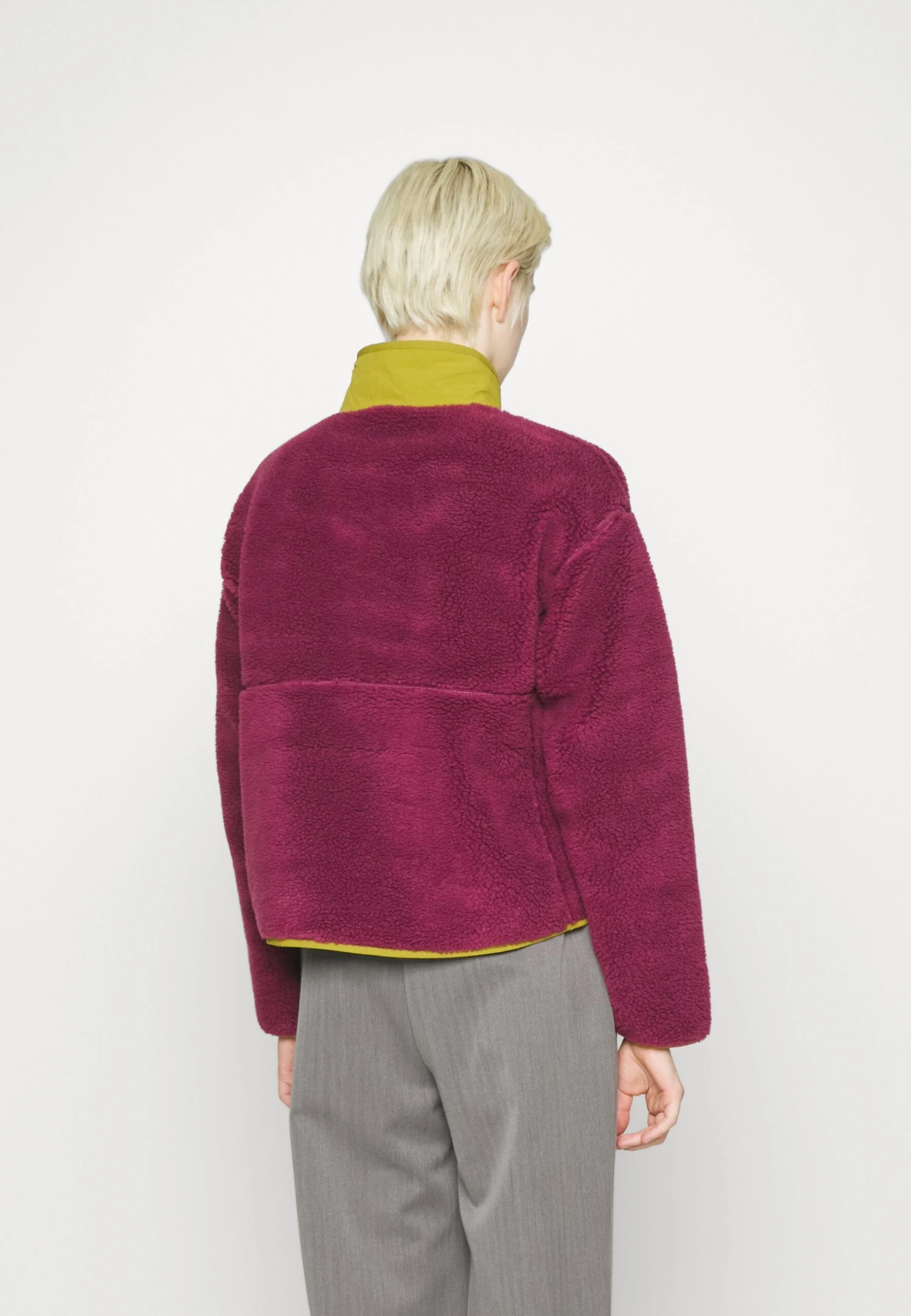 The North Face Extreme Jacket - Fleece Jacket - Boysenberry/Sulphur Moss 6 The North Face Extreme Jacket - Fleece Jacket - Boysenberry/Sulphur Moss - Image 4