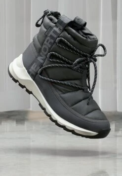 The North Face LACE UP WP - Winter Boots - Anthracite Grey/white Ash