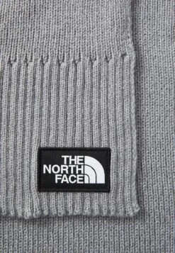 The North Face LOGO BOX UNISEX - Scarf - Medium Grey Heather -The North Face b20450f30e444cbd88532f842b57dd1f