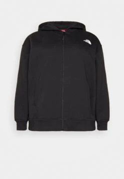The North Face Plus Essential Hoodie - Zip-Up Sweatshirt - Black