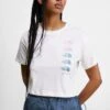 The North Face Graphic Crop Tee - Print T-Shirt - Gardenia White 1 The North Face Graphic Crop Tee - Print T-Shirt - Gardenia White -The North Face b6fab09c78564c94bf0485f51bade8b0
