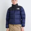 The North Face RETRO NUPTSE JACKET - Down Jacket - Summit Navy/black -The North Face b740fe738c67407c8ff67a30b800c071