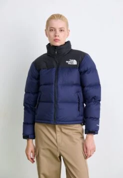 The North Face RETRO NUPTSE JACKET - Down Jacket - Summit Navy/black