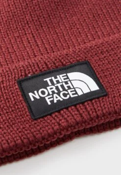 The North Face LOGO BOX POM BEANIE UNISEX - Beanie - Sumac -The North Face b7f111193f764d67af8b90037029199d
