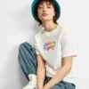 The North Face W S/S Pride Tee - Print T-Shirt - Tnf White-Ombre Graphic -The North Face b8f8e18844eb44b085d8ccc84f8b37d5