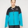The North Face JAZZI JACKET - Hardshell Jacket - Deep Teal/black -The North Face bf344ec0f4814541b8a5405cc945dbdd