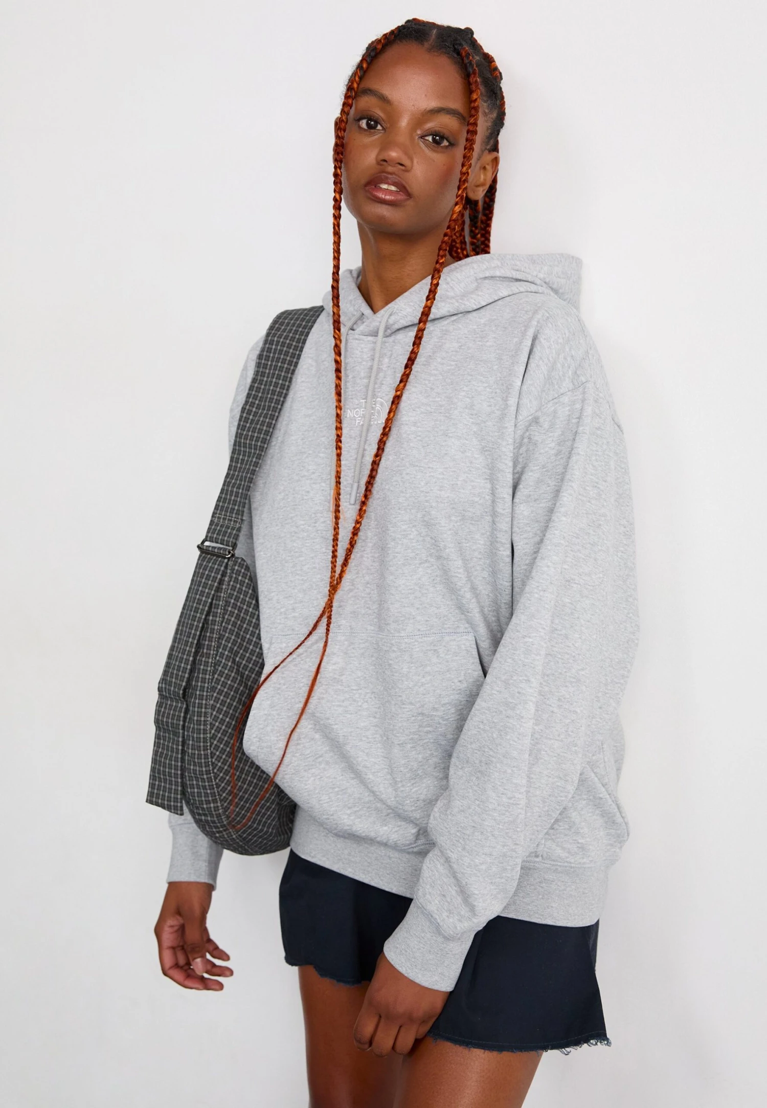 The North Face ESSENTIAL OVERSIZED HOODIE - Sweatshirt - Light Grey Heather 6 The North Face ESSENTIAL OVERSIZED HOODIE - Sweatshirt - Light Grey Heather - Image 4