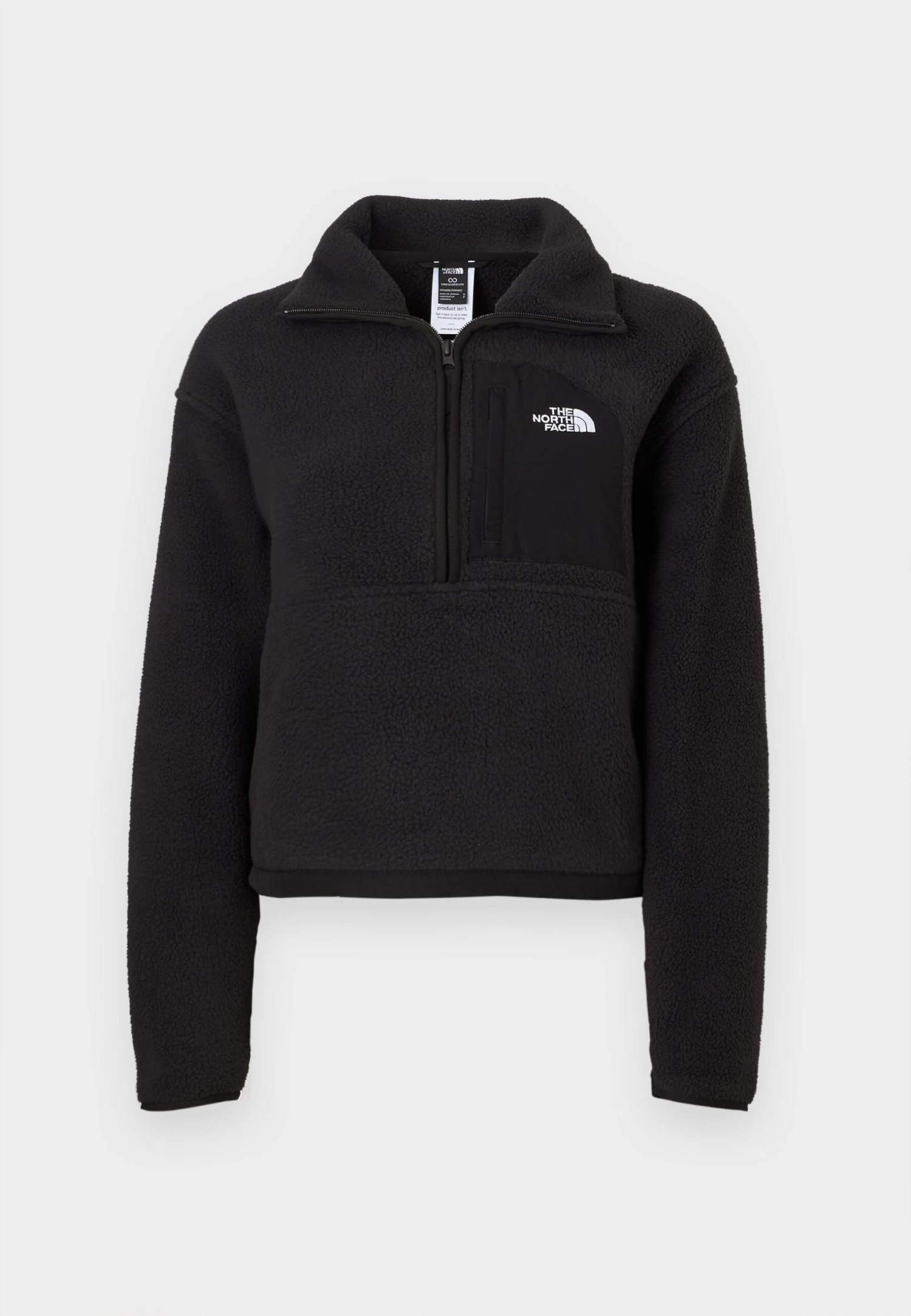 The North Face YUMIORI OFF PEAK ZIP - Fleece Jumper - Black 8 The North Face YUMIORI OFF PEAK ZIP - Fleece Jumper - Black - Image 7