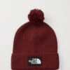 The North Face LOGO BOX POM BEANIE UNISEX - Beanie - Sumac