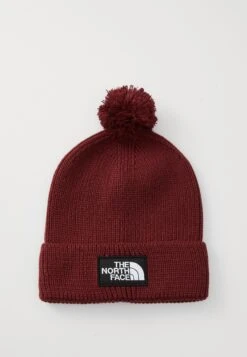 The North Face LOGO BOX POM BEANIE UNISEX - Beanie - White Dune -The North Face c4c21ca856774a96a653cdf04cdafa5f 3