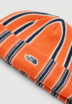 The North Face URBAN EXPLORE UNISEX - Beanie - Solar Flare/white Dune/summit Navy -The North Face c662c1f562024962adf12aa370fcdce7