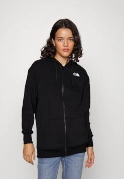 The North Face Open Gate Full Zip Hoodie - Zip-Up Sweatshirt - Black