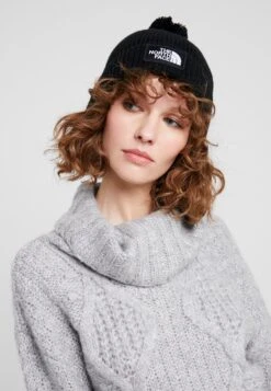 The North Face Logo Box Pom Beanie Unisex - Beanie - Black 11 The North Face Logo Box Pom Beanie Unisex - Beanie - Black -The North Face c88de0a369b84ebdbcc4898613ff0a8a