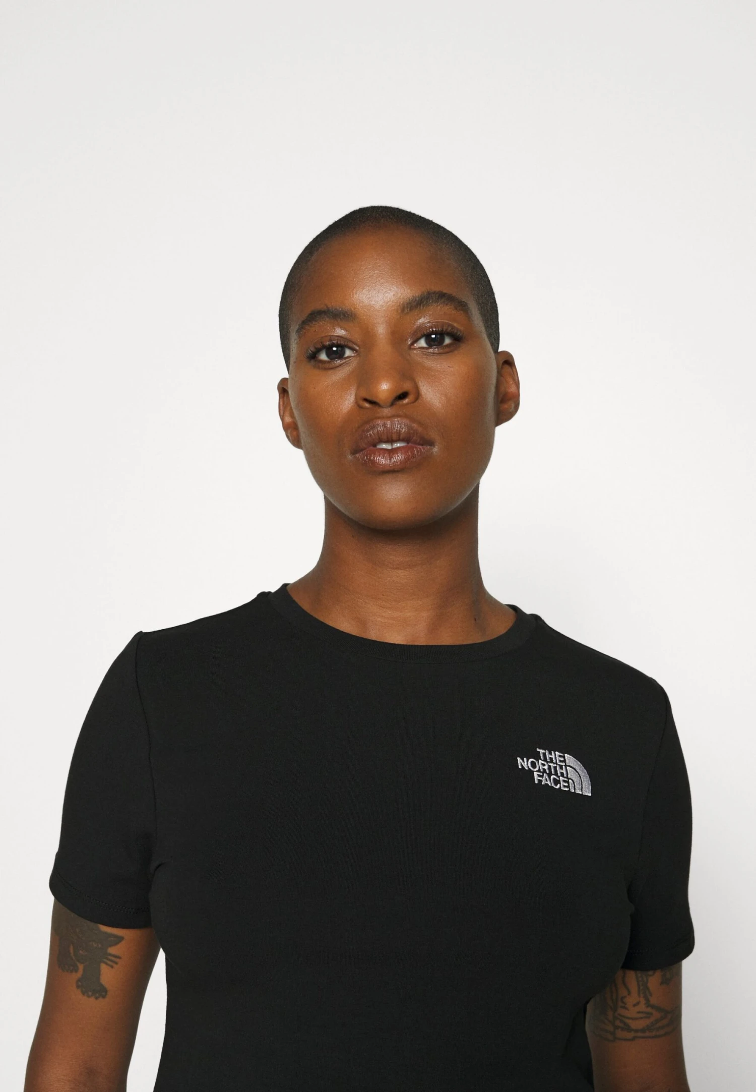 The North Face Crop Tee - Basic T-Shirt - Black 10 The North Face Crop Tee - Basic T-Shirt - Black - Image 8