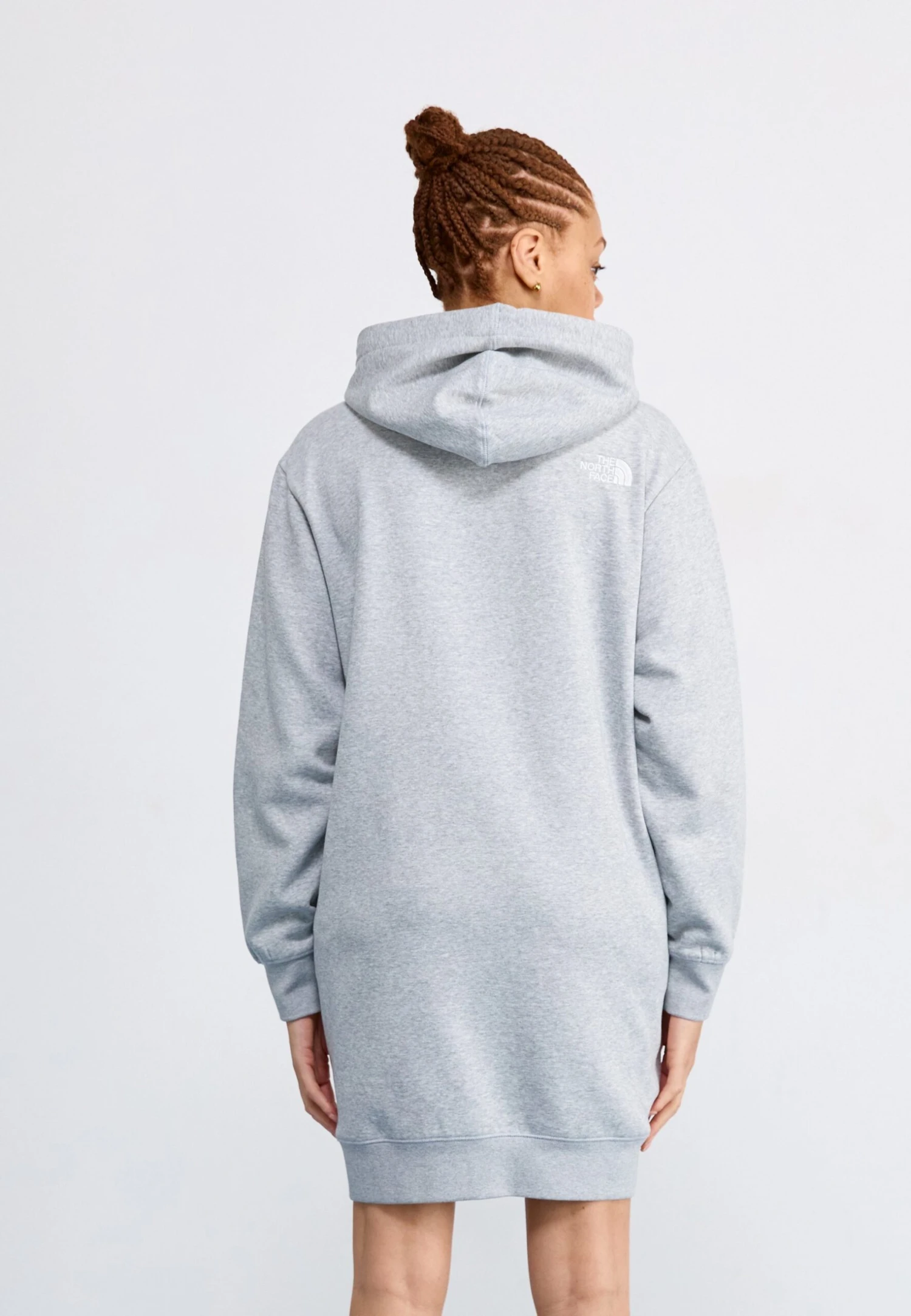 The North Face ESSENTIAL RELAXED HOODIE DRESS - Day Dress - Light Grey Heather 5 The North Face ESSENTIAL RELAXED HOODIE DRESS - Day Dress - Light Grey Heather - Image 3