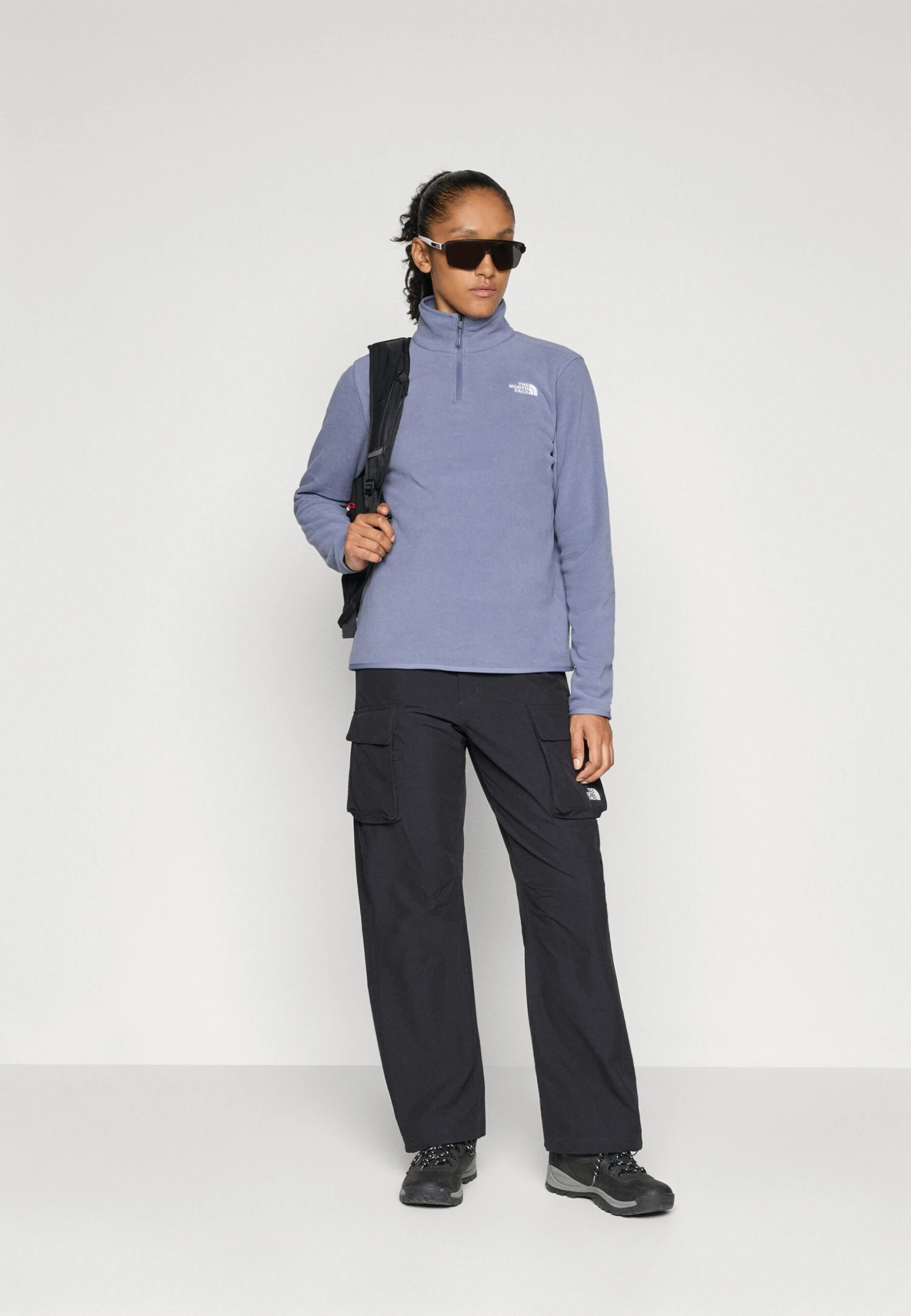 The North Face W GLACIER FLEECE 1/4 ZIP JACKET - Fleece Jumper - Twilight Galaxy 4 The North Face W GLACIER FLEECE 1/4 ZIP JACKET - Fleece Jumper - Twilight Galaxy - Image 2