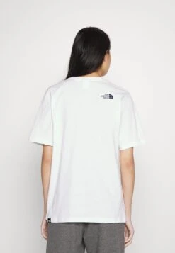 The North Face Relaxed Fine Tee - Print T-Shirt - White/Summit Navy -The North Face cce0ce5144184d9ca77ab325caa1021a