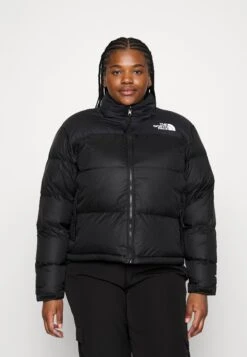 The North Face Retro Nuptse Jacket Plus Size - Down Jacket - Black