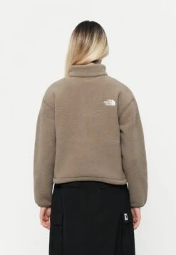The North Face W TNF FLEESKI 1/4 ZIP PO - Fleece Jumper - Mocha Brown -The North Face cec579d208d34b98b4cbccca32a78d4f