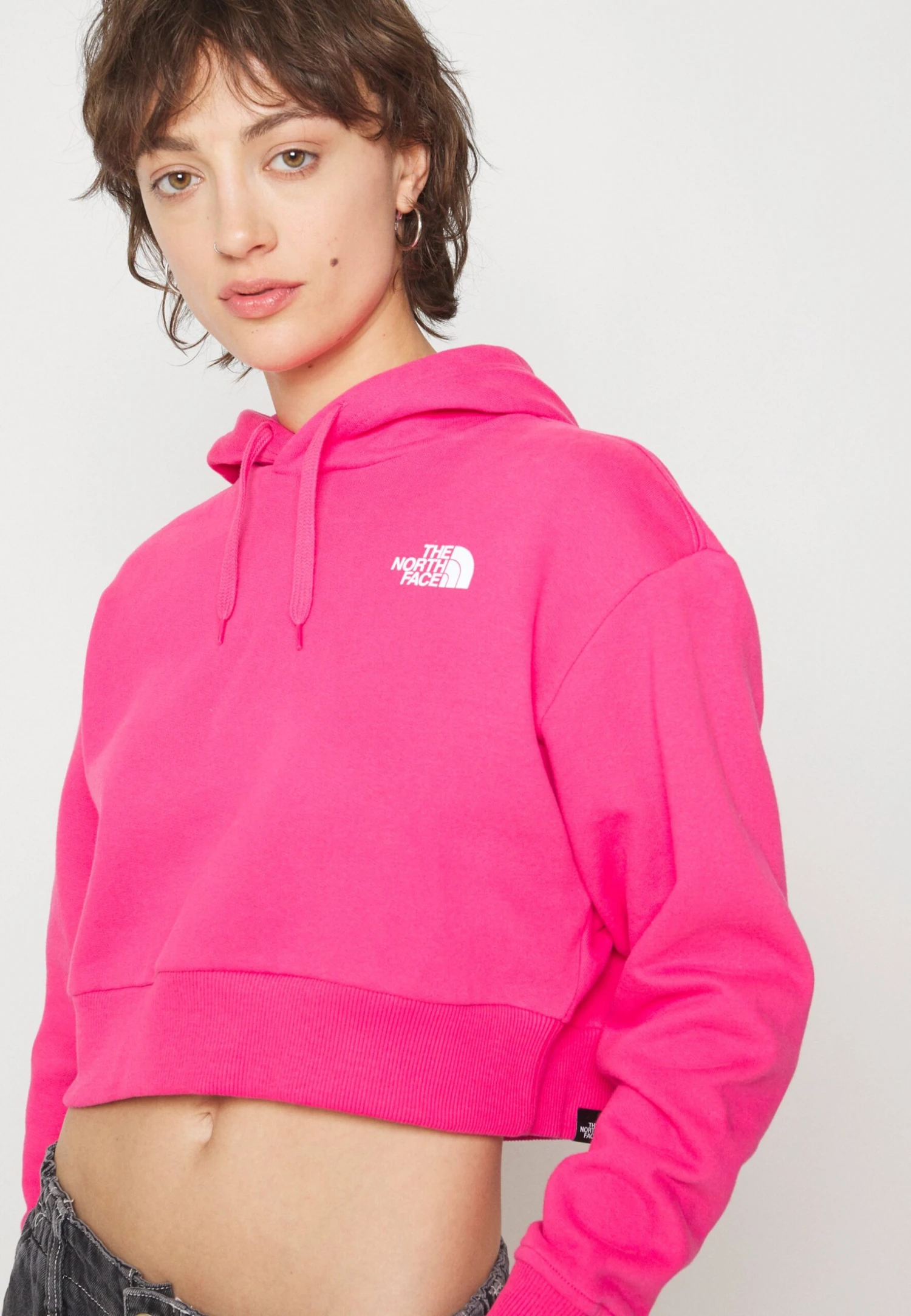 The North Face Trend Crop Hoodie - Hoodie - Pink Glo 8 The North Face Trend Crop Hoodie - Hoodie - Pink Glo - Image 6